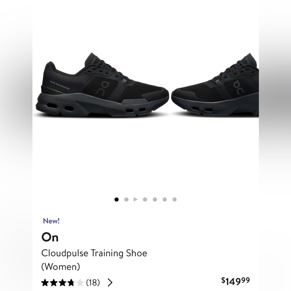 On Cloudpulse black/eclipse size 9.5